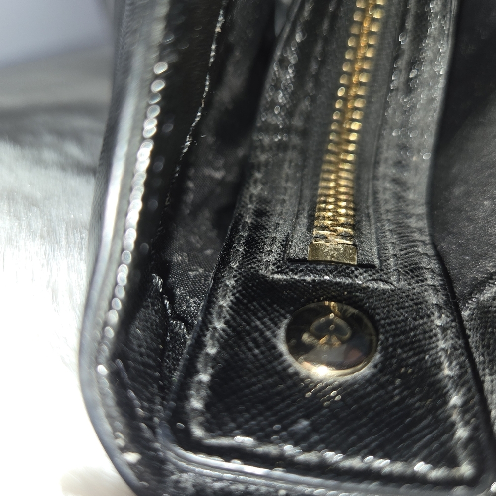 Kate Spade Black and Cream Striped Tote Bag - Picture 6 of 16